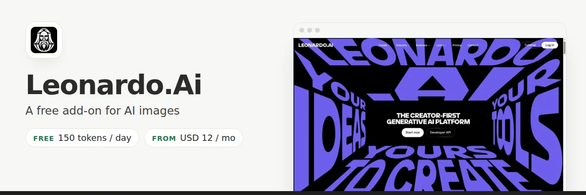Leonardo.Ai: An add-on rather than a replacement.